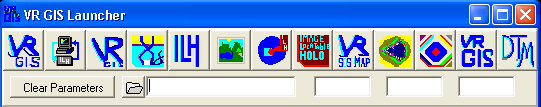 VR GIS Programs Menu
